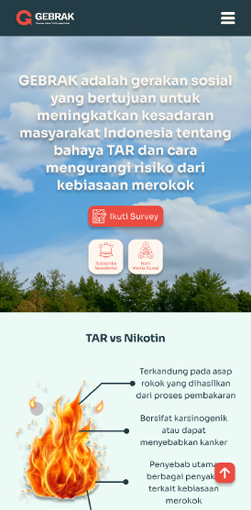 GEBRAK UI design 1